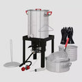 Creole Feast 30qt Aluminum Turkey Fryer Boiler Kit TFK-TG-3001TG