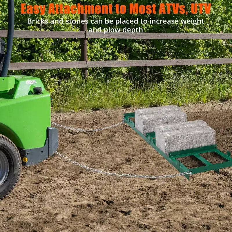 Niveau de jardin en acier inoxydable, râteau niveleur de pelouse avec long manche rotatif à 180°, ergonomique et facile à installer, râteau paysager robuste