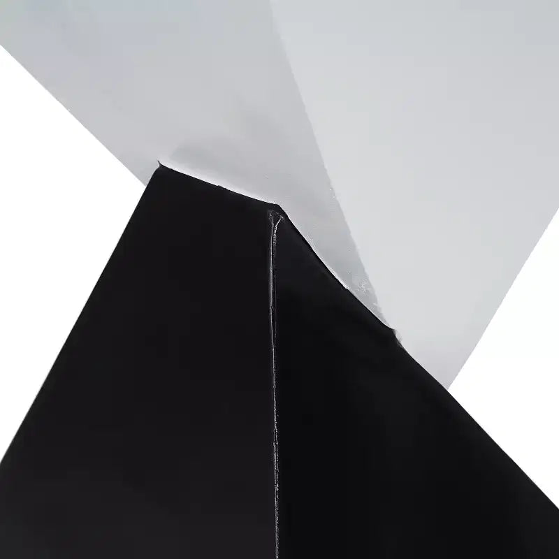 Table d'appoint géométrique en béton léger, pour l'intérieur et l'extérieur