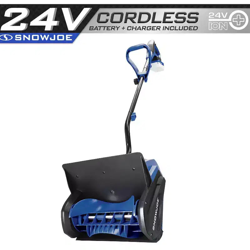 Rénové 24V-SS13-XR-ULT | Pelle à neige sans fil 24V 13 po avec batterie 5,0 Ah, chargeur, housse et supports de batterie (Remis à neuf)