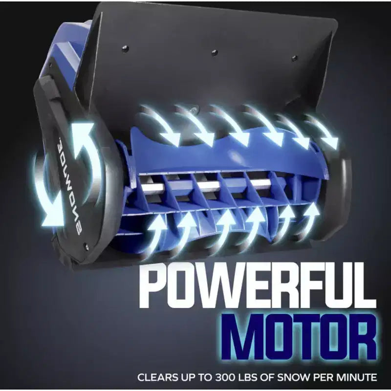 Rénové 24V-SS13-XR-ULT | Pelle à neige sans fil 24V 13 po avec batterie 5,0 Ah, chargeur, housse et supports de batterie (Remis à neuf)