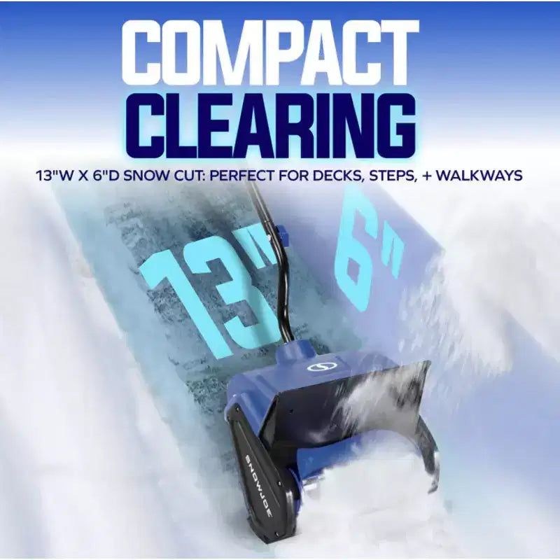 Rénové 24V-SS13-XR-ULT | Pelle à neige sans fil 24V 13 po avec batterie 5,0 Ah, chargeur, housse et supports de batterie (Remis à neuf)