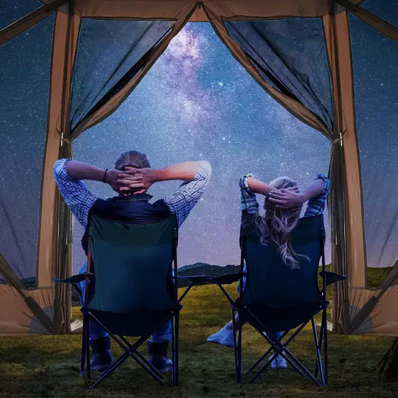 Tonnelle escamotable avec parois entièrement en maille – Abri solaire instantané à 6 côtés avec moustiquaire, inclut un sac de transport à roulettes pour terrasse, pelouse et camping