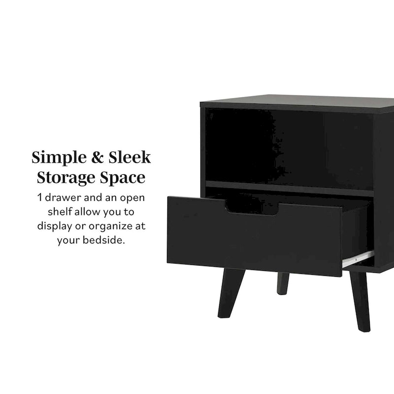 Middlebrook Designs Modern 1-Drawer Nightstand