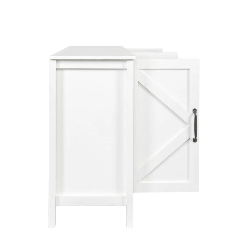 59.06 Modern TV Stand with Doors & Shelves