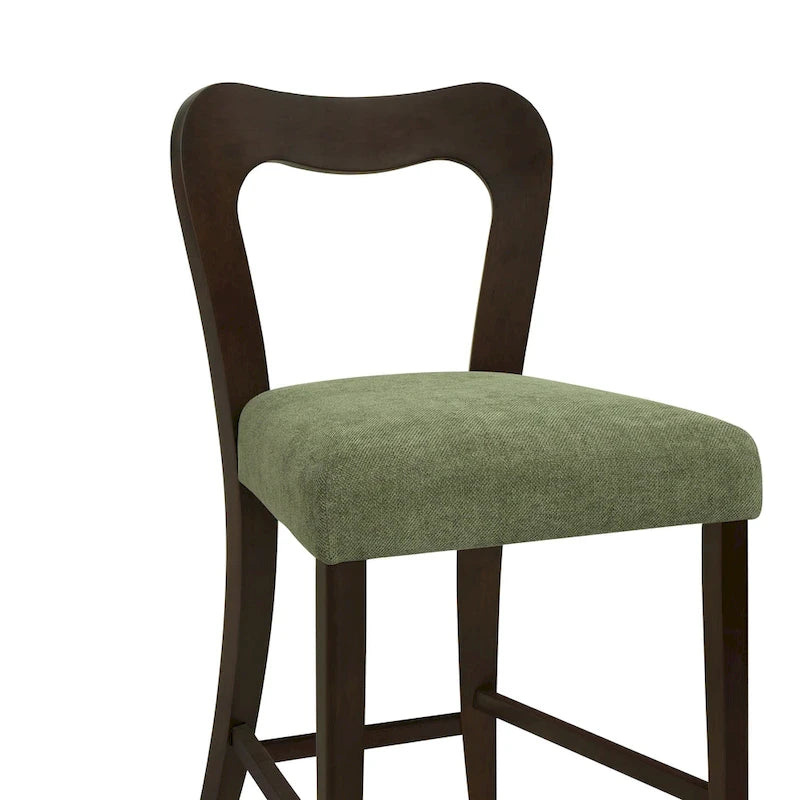 Christopher Knight Home - Counter Stool Set of 2 Without Arms, Fabric