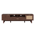Wood TV Stand for 75 TVs, Modern TV Cabinet for Living Room