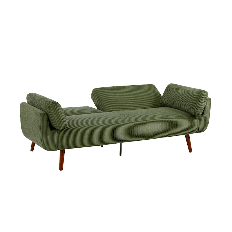 Convertible Sleeper Sofa Futon Sofa Bed Recliner Lounge For Living Room