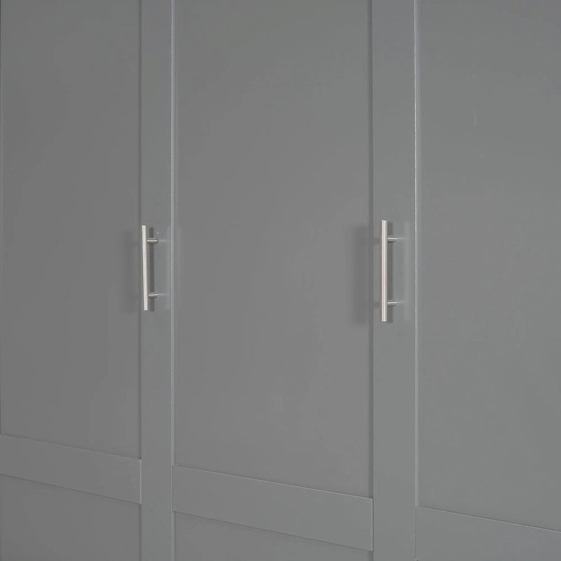 Queen Size Multifunctional Design Murphy Bed with Cushion and Storage Space for Bedroom