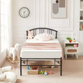 VECELO Bed Frame with Headboard & Metal Slat,Easy Set up- Twin/Full/QueenSize Bed