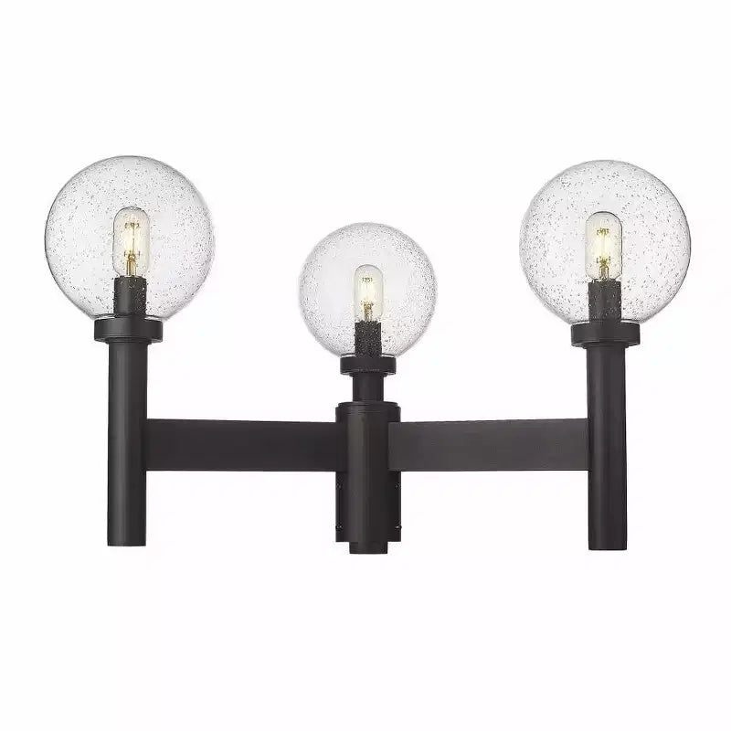 3 - Lampadaire lumineux noir