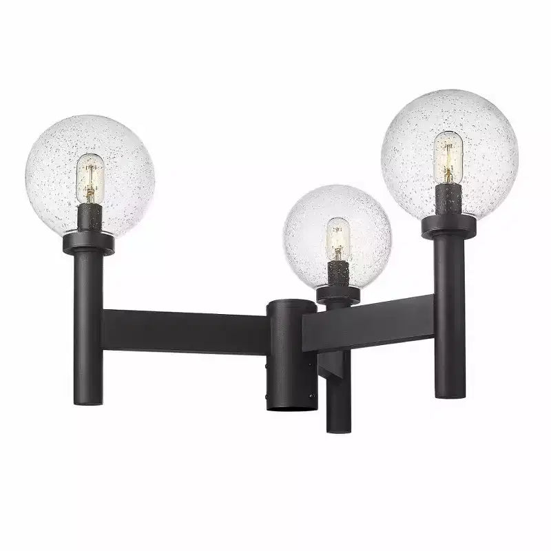 3 - Lampadaire lumineux noir