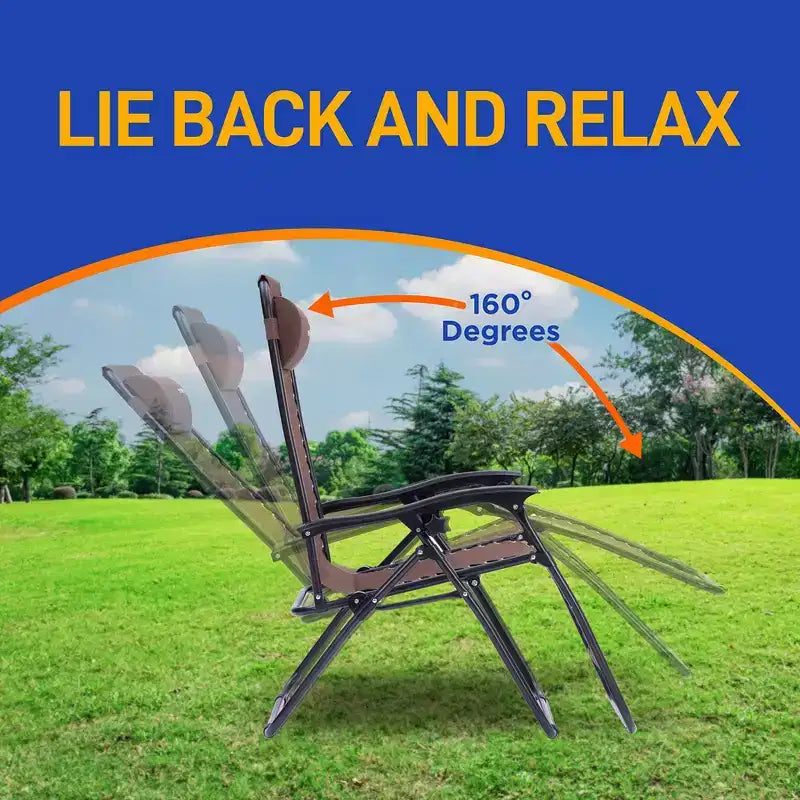Chaise longue zéro gravité
