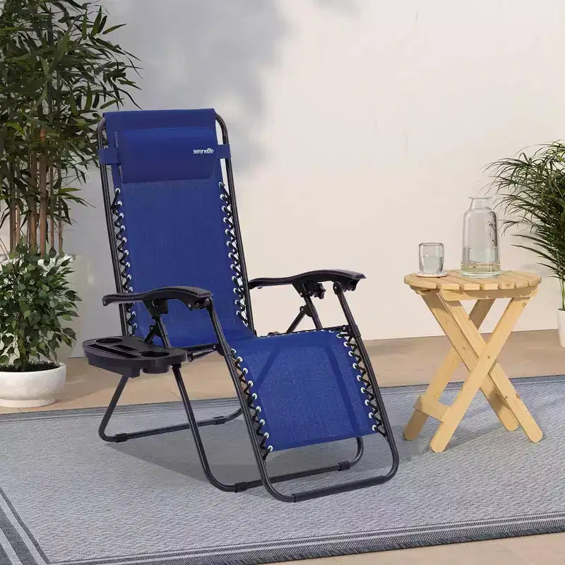 Chaise longue zéro gravité
