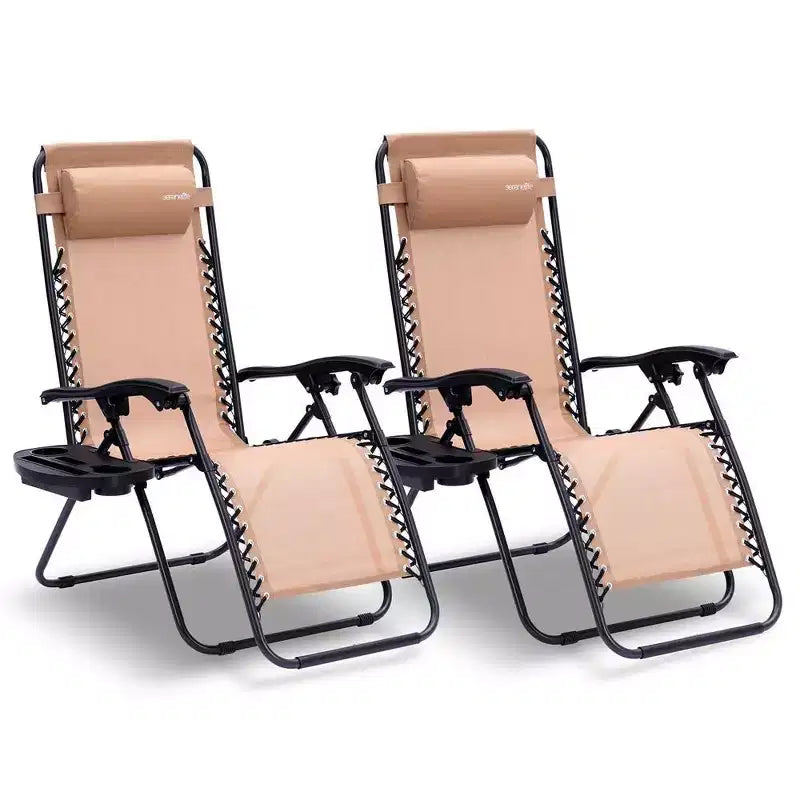 Chaise longue zéro gravité
