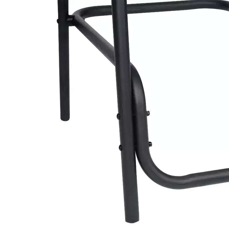 Tabouret de bar en rotin style restaurant, intérieur/extérieur