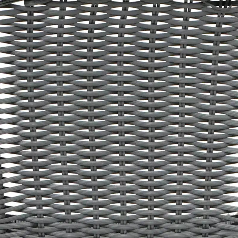Tabouret de bar en rotin style restaurant, intérieur/extérieur