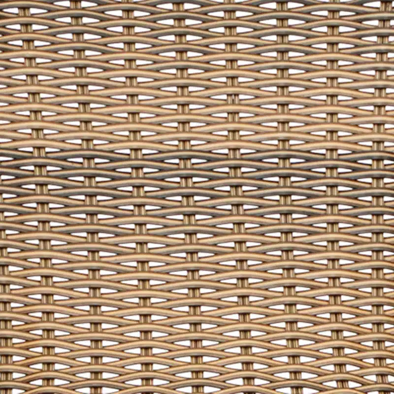 Tabouret de bar en rotin style restaurant, intérieur/extérieur