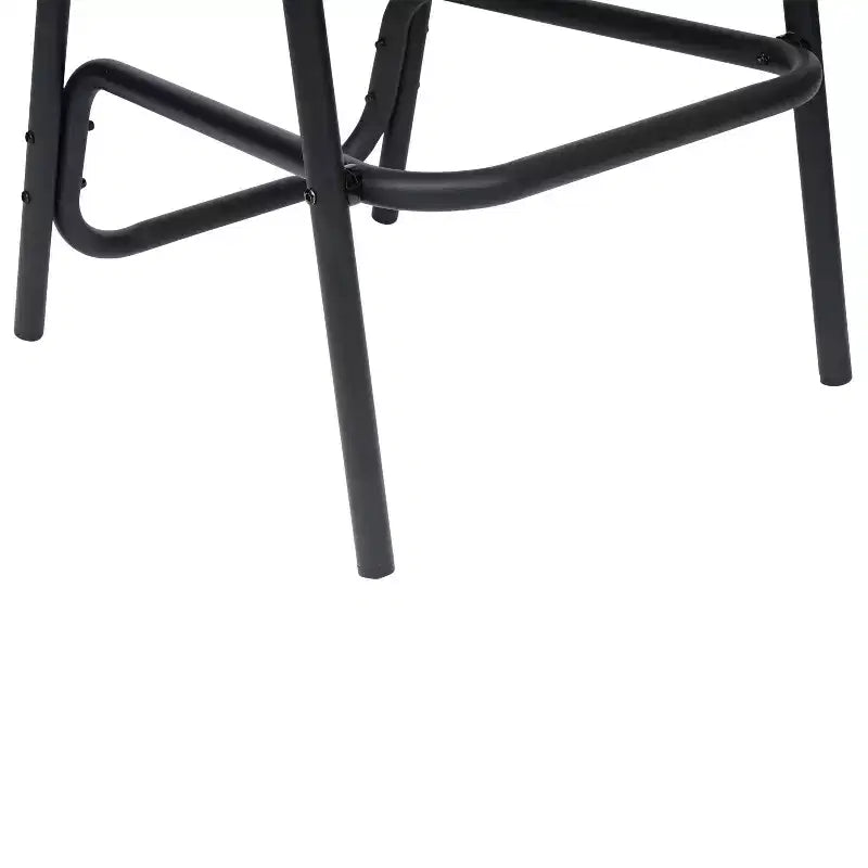 Tabouret de bar en rotin style restaurant, intérieur/extérieur
