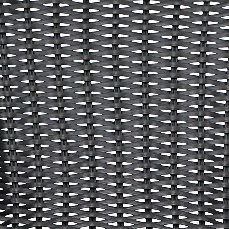 Tabouret de bar en rotin style restaurant, intérieur/extérieur