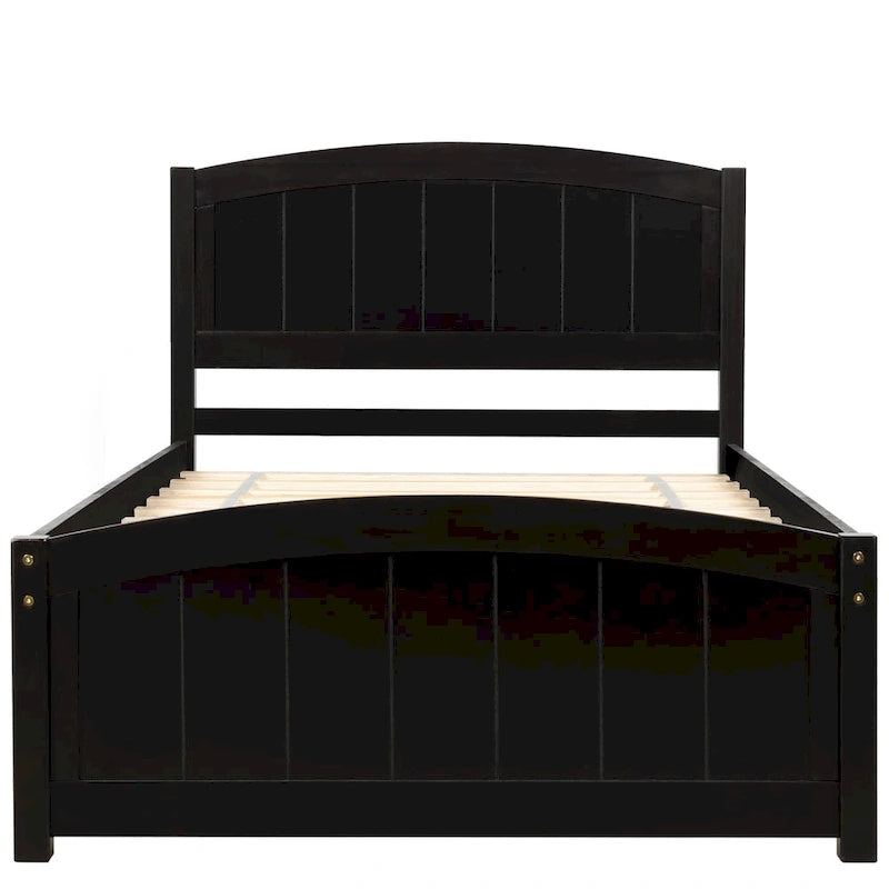 Twin Size Wood Platform Bed