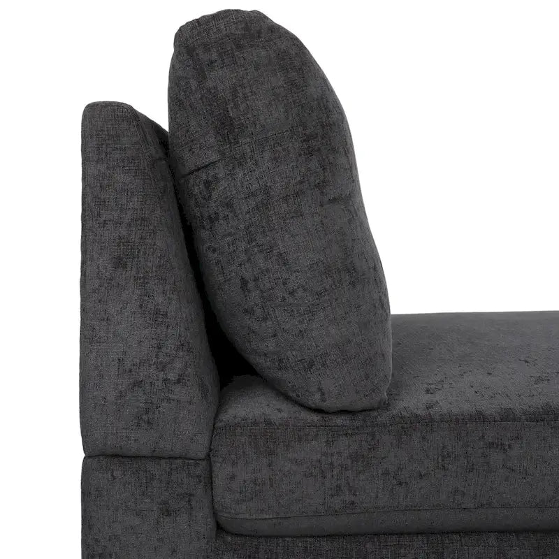 Beamon Contemporary Fabric Chaise Lounge by Christopher Knight Home - 69.00 L x 29.00 W x 30.00 H