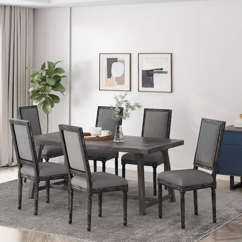 Regina Wood Upholstered Dining Chair by Christopher Knight Home