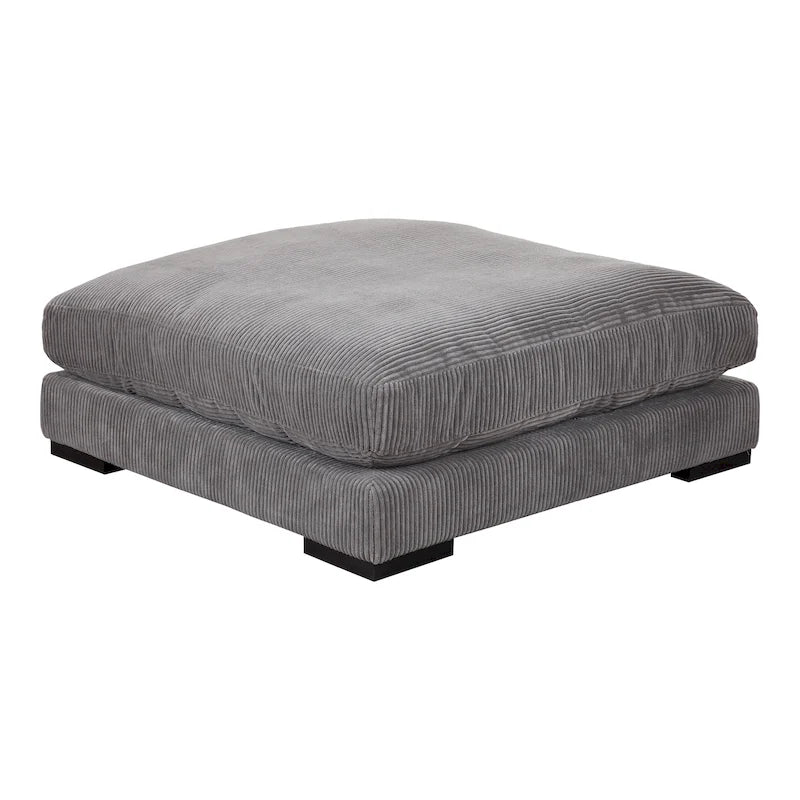 Aurelle Home Modern Timothy Modular Sectional Piece - Ottoman