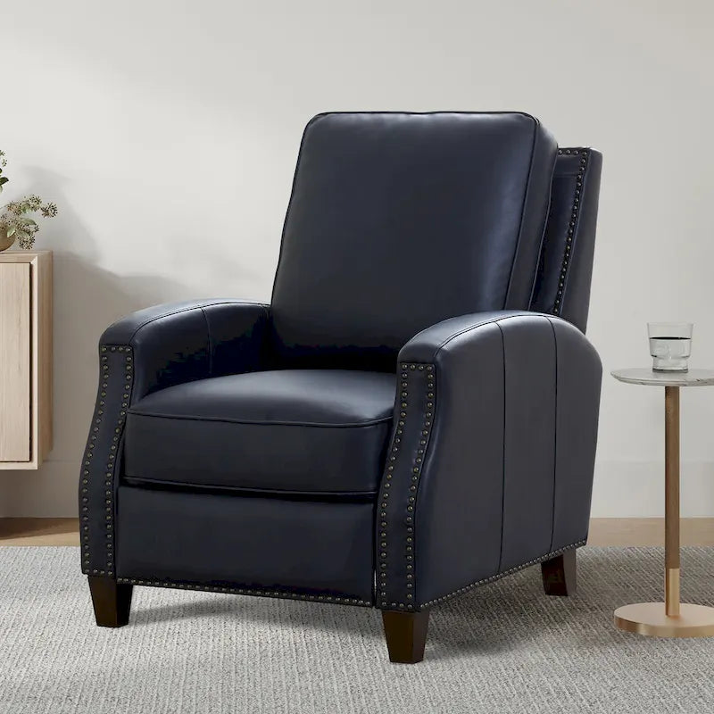Julian Faux Leather Push Back Recliner by Greyson Living