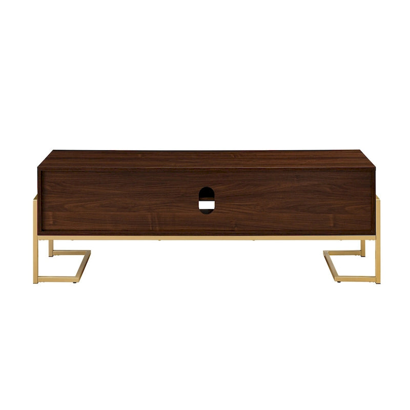Middlebrook Contemporary Metal-Base 2-Drawer TV Stand