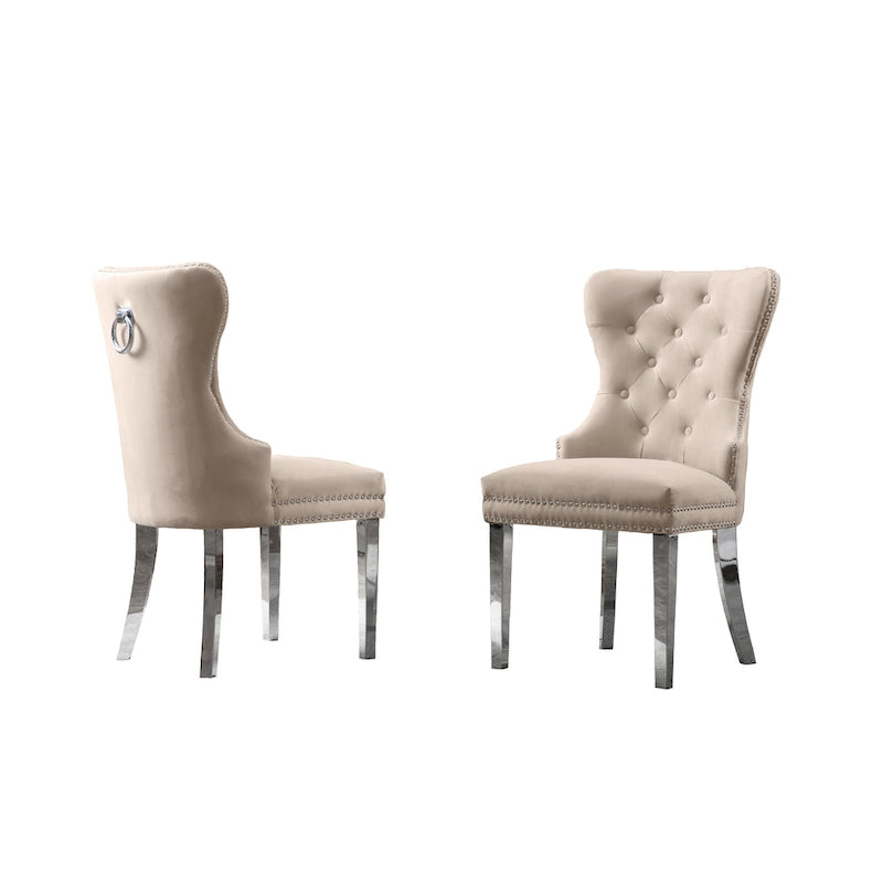 Best Quality Furniture 5-pc. White Genuine Marble Dining Set