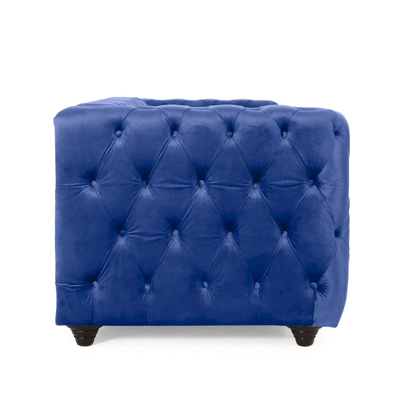 Sagewood Transitional Deeply Tufted Sofa by Christopher Knight Home