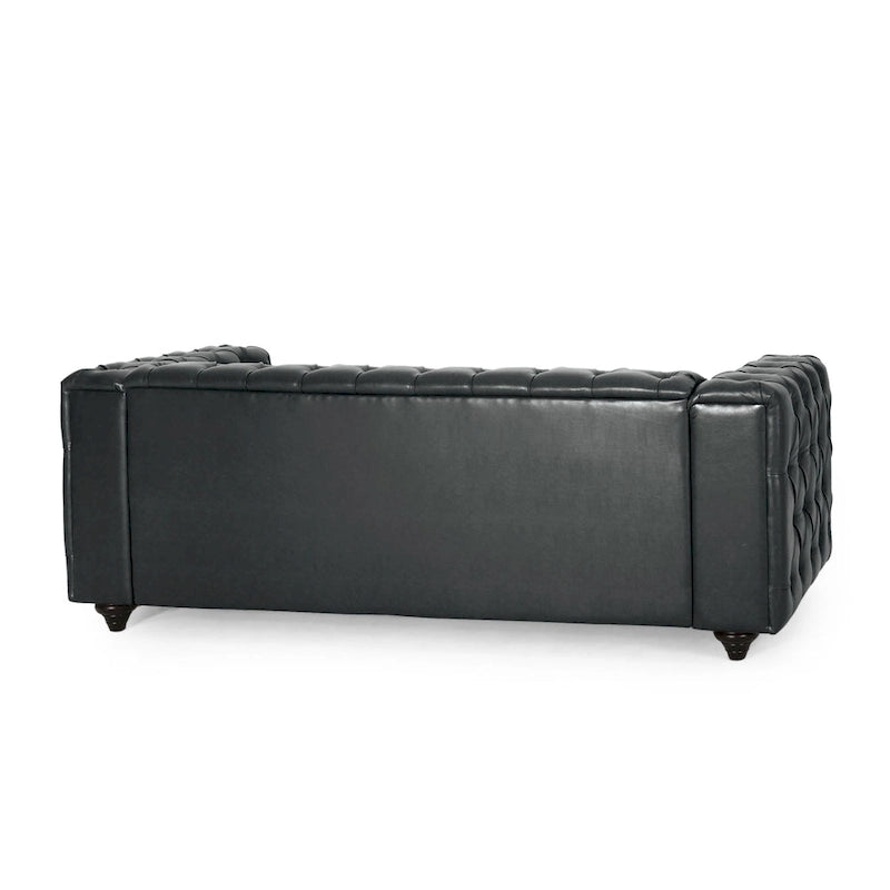 Sagewood Transitional Deeply Tufted Sofa by Christopher Knight Home