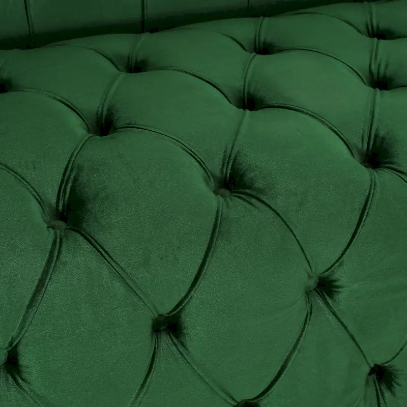 Sagewood Transitional Deeply Tufted Sofa by Christopher Knight Home