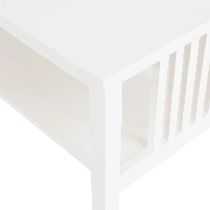 Porch & Den Clifton Mission Medium Oak Finish Coffee Table