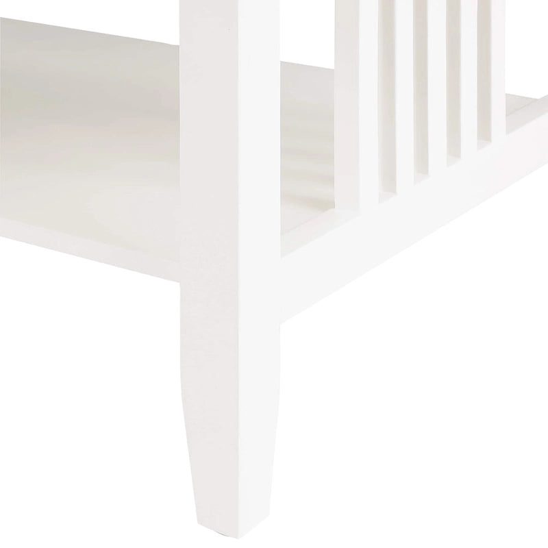 Porch & Den Clifton Mission Medium Oak Finish Coffee Table