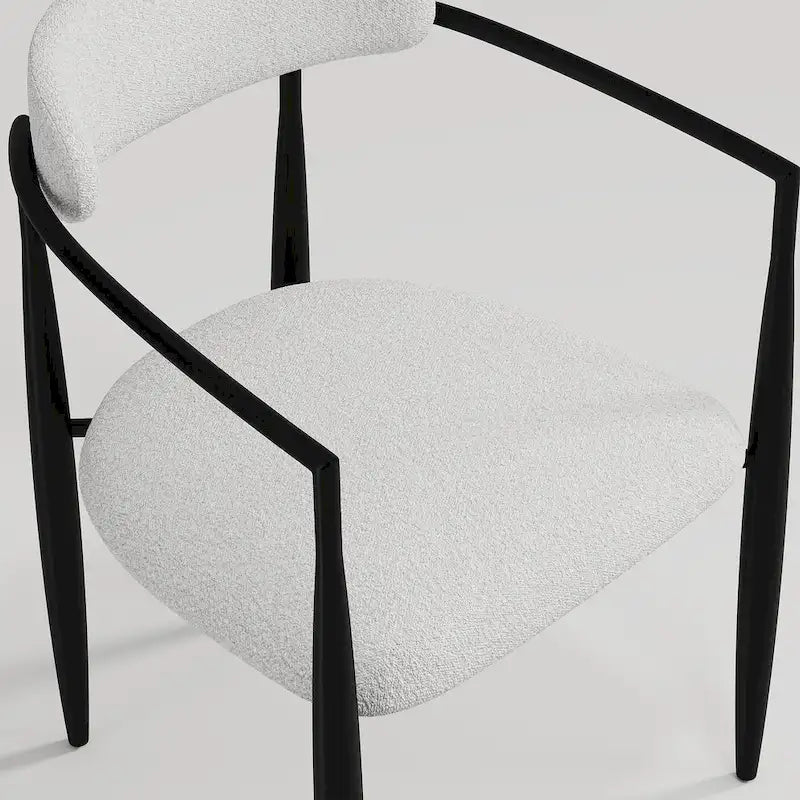 110.24 Inch Modern Minimalist 9 - Piece Extendable Sintered Stone Top Double Pedestal Dining Set