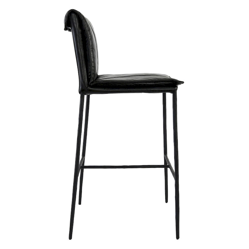 Classic Home Tuscan Leather Bar and Counter Stool