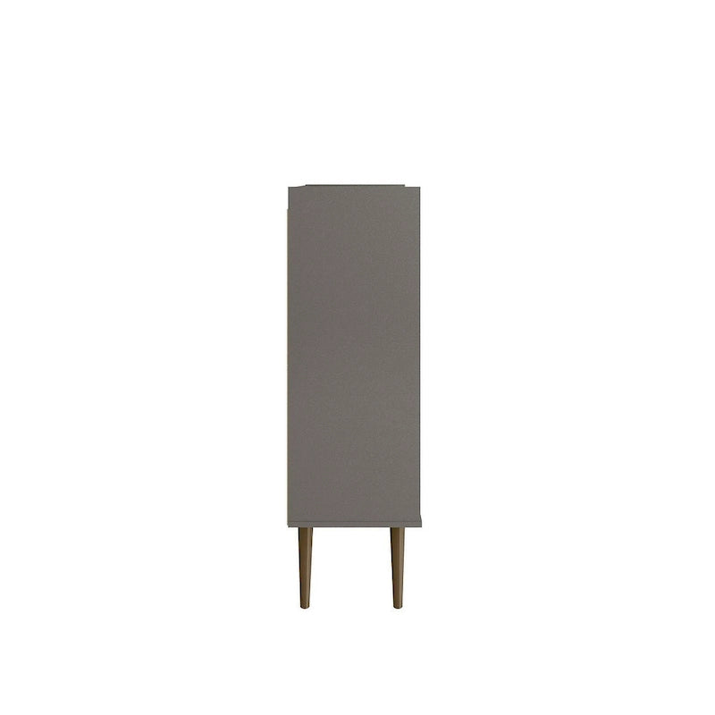 Manhattan Comfort Bogart 45.5 Mid-Century Modern Accent Cabinet