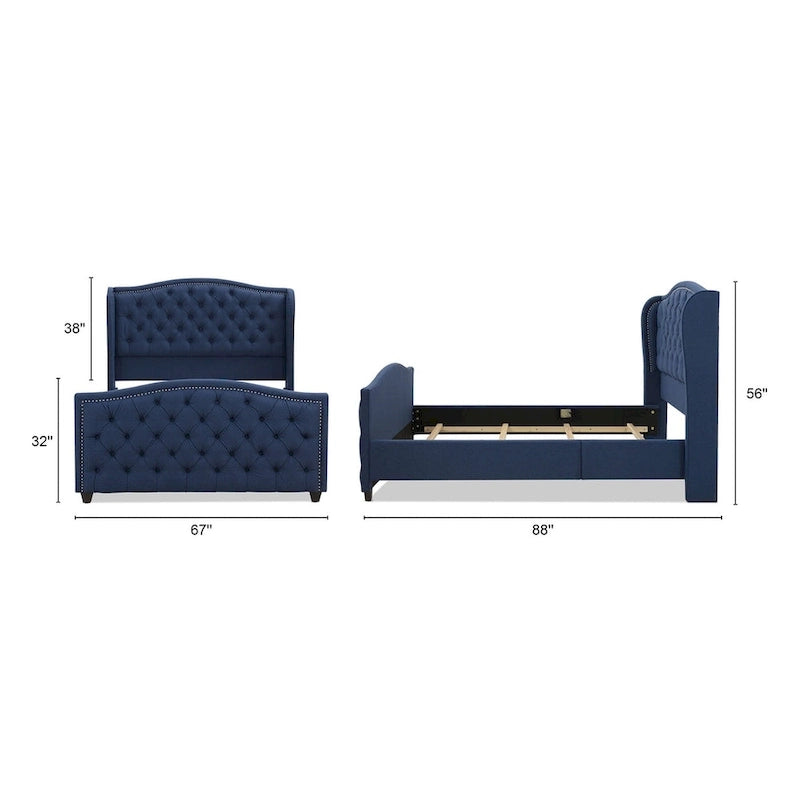 Jennifer Taylor Home Marcella Panel Bed