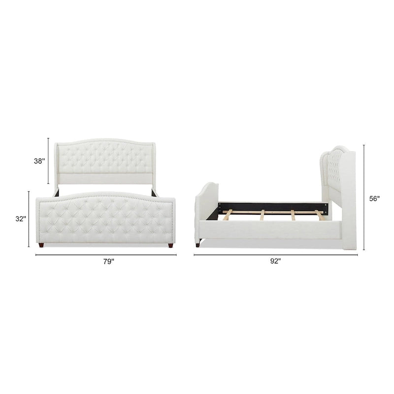 Jennifer Taylor Home Marcella Panel Bed