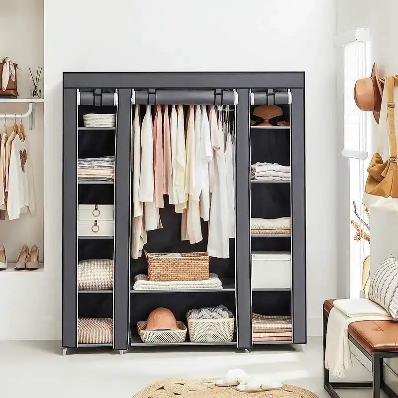 Portable Closet for Bedroom - 11.81D x 46W x 63.78H