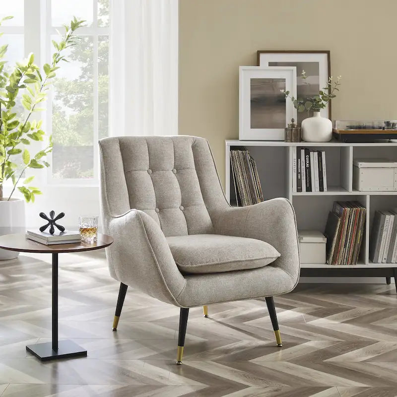 Art Leon Mid-century Modern Accent Arm Chair (SET OF 2)