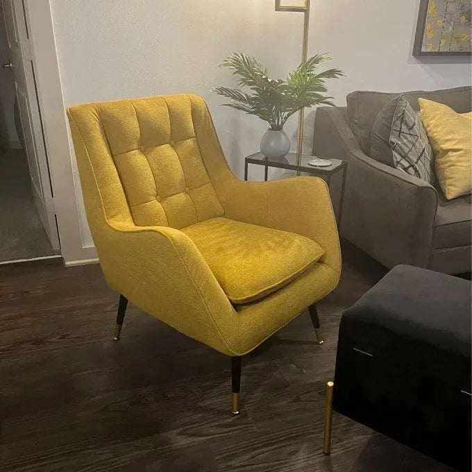 Art Leon Mid-century Modern Accent Arm Chair (SET OF 2)