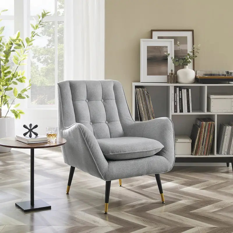 Art Leon Mid-century Modern Accent Arm Chair (SET OF 2)