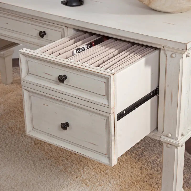 Harbor Point Vintage 60-inch Storage Desk
