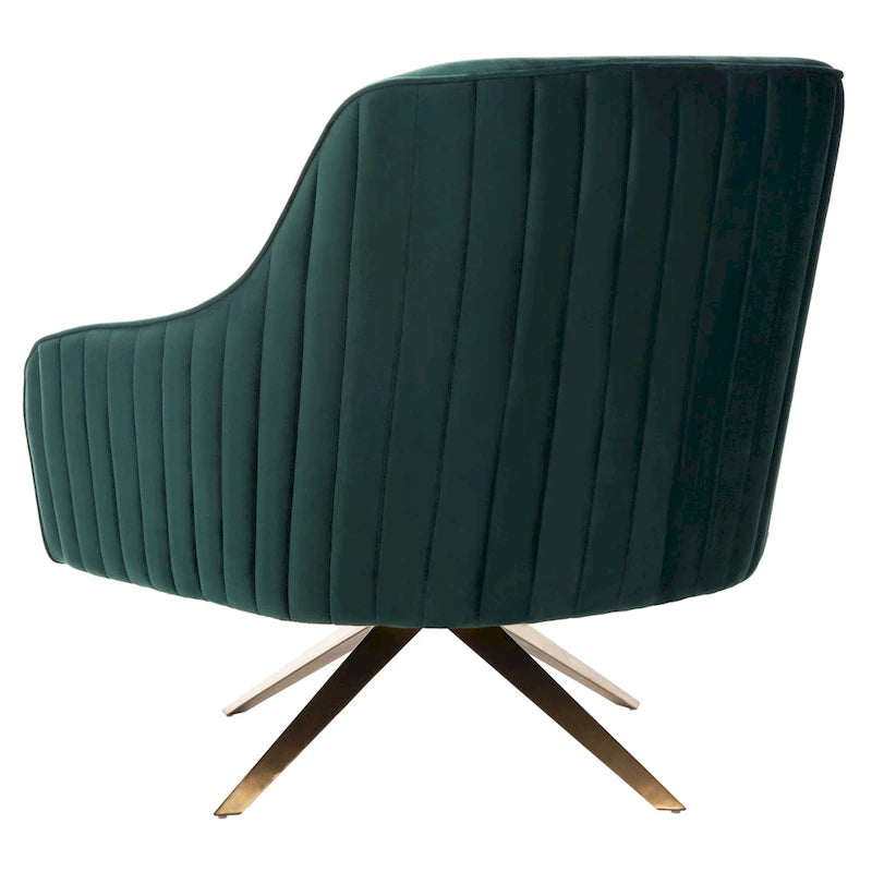 SAFAVIEH Couture Gitza Channeled Accent Chair - 28Wx30Dx32H