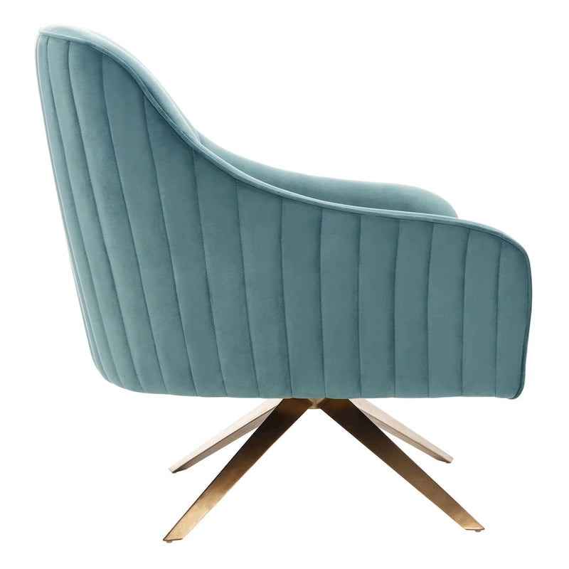 SAFAVIEH Couture Gitza Channeled Accent Chair - 28Wx30Dx32H