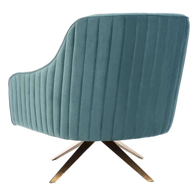 SAFAVIEH Couture Gitza Channeled Accent Chair - 28Wx30Dx32H