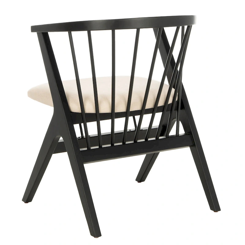 SAFAVIEH Carlota Spindle Dining Chair (Set of 2) - 23 W x 23 D x 30 H - 22Wx22Dx30H